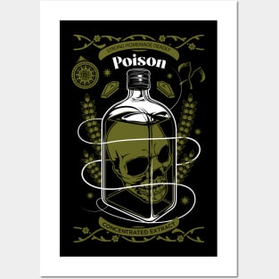 Homemade Poison Posters and Art